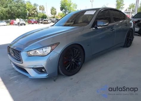 2018 Infiniti Q50 3.0T Luxe из США, поврежденный, VIN JN1EV7AP2JM365496